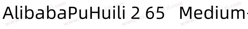 AlibabaPuHuili 2 65   Medium字体转换